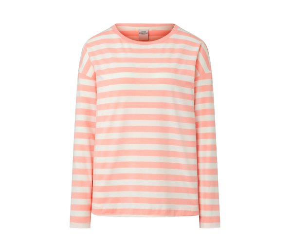 Tchibo - Langarm-Funktionsshirt - Damen - Gr. L - gelb/gestreift