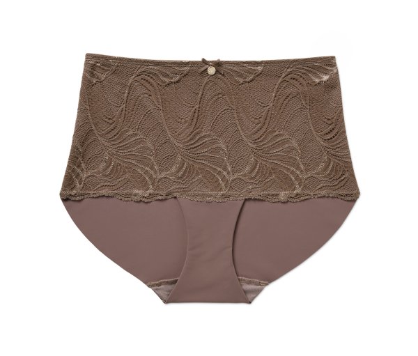 Tchibo - Highwaist-Panty »light-shaping« - Damen - Gr. XL - braun