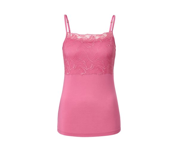 Tchibo - Modal-Hemdchen - Damen - Gr. XL - rosé