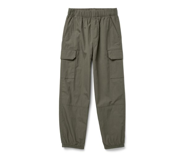 Tchibo - Kinder-Cargohose - Herren - Gr. 146/152 - olivgrün