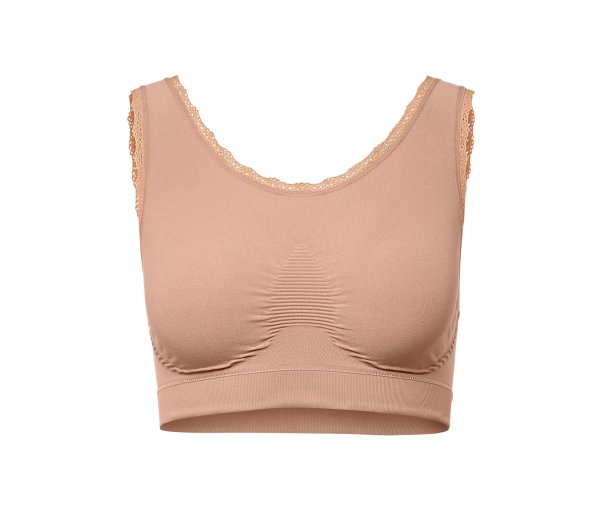 Tchibo - Seamless-Bustier - Damen - Gr. L - beige