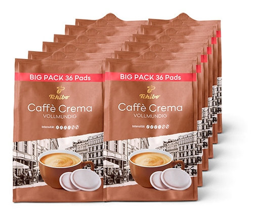 Tchibo - Caffè Crema Vollmundig - 12 x 36 Pads - Intensität: 4/6