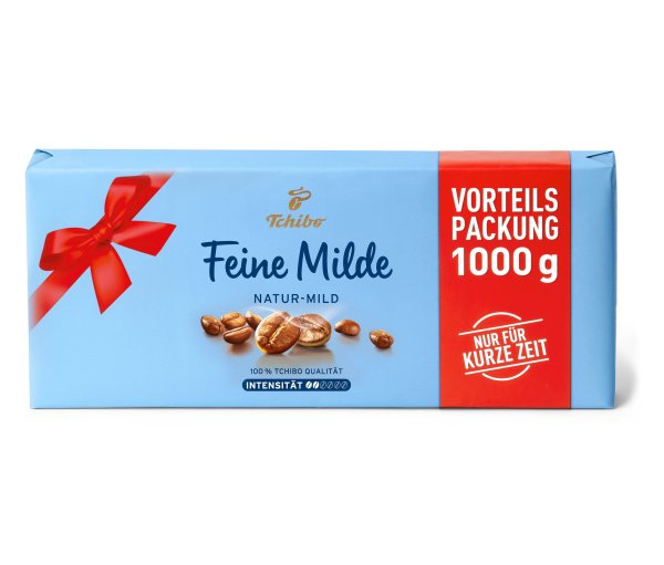 Tchibo - Feine Milde - 1 kg Gemahlen - Intensität: 2/6