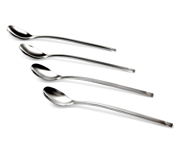 Tchibo - Latte Macchiato Löffel - silber