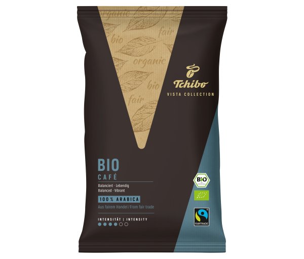 Tchibo - Vista Collection Bio Filterkaffee - 1x 500 g Gemahlen - Intensität: 4/6