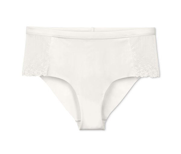 Tchibo - Spitzen-Panty - Damen - Gr. M - creme