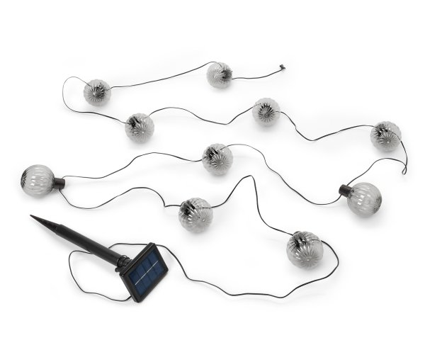 Tchibo - Solar-Lichterkette - schwarz