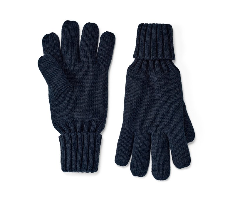 Tchibo - Strickhandschuhe - Herren - Gr. 8,5 - dunkelblau