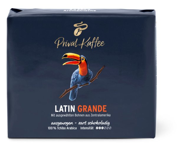 Tchibo - Privat Kaffee Latin Grande - 500 g Gemahlen - Intensität: 3/6