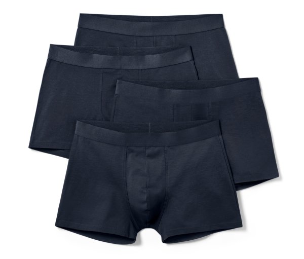 Tchibo - 4 Slipboxer - Herren - Gr. Xl/7 - dunkelblau
