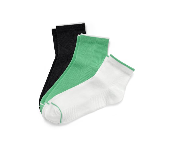 Tchibo - 3 Paar Socken - Damen - Gr. 39-42 - anthrazit