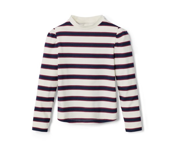 Tchibo - Kinder-Langarmshirt - Mädchen - Gr. 110/116 - bordeaux