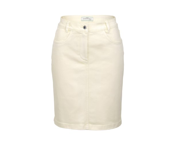 Tchibo - Jeansrock - Damen - Gr. 48 - weiß