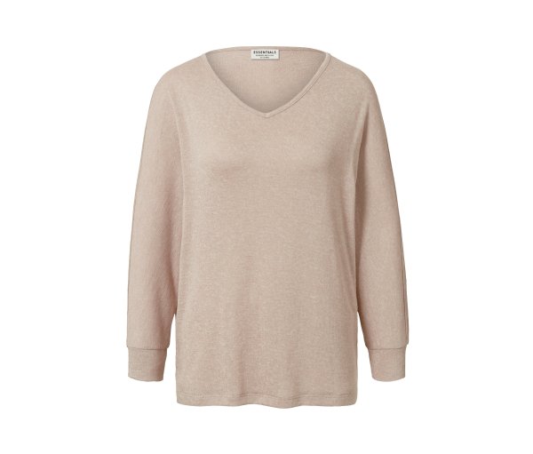 Tchibo - Fledermausshirt - Damen - Gr. XL - beige