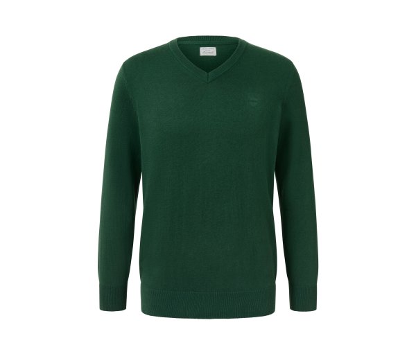 Tchibo - Pullover mit V-Ausschnitt - Herren - Gr. 4XL - dunkelgrün