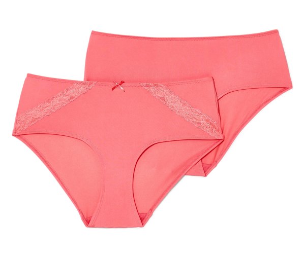 Tchibo - 2 Pantys - Damen - Gr. L - orange