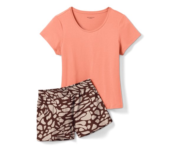 Tchibo - Shorty-Pyjama - Damen - Gr. S - creme