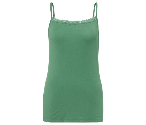 Tchibo - Modal-Hemdchen - Damen - Gr. S - grün