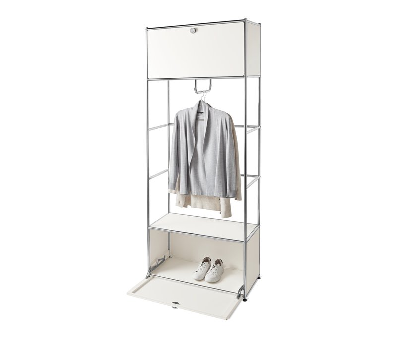 Tchibo - Garderobe Metall »Cn3« - 77x40x194,5cm - chrom - Stahl / Aluminium / Kunststoff