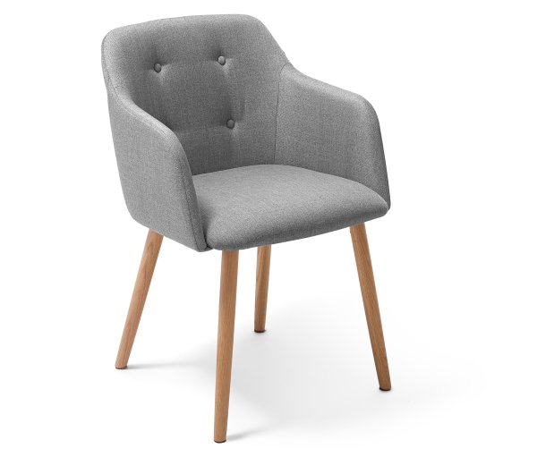 Tchibo - Gepolsterter Stuhl - anthrazit