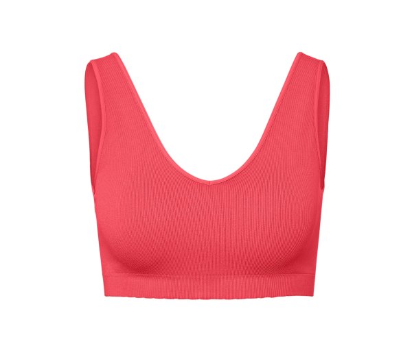Tchibo - Seamless-Bustier - Damen - Gr. L - koralle