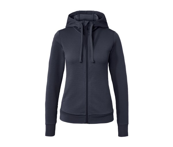 Tchibo - Kapuzenjacke - Damen - Gr. M - blau