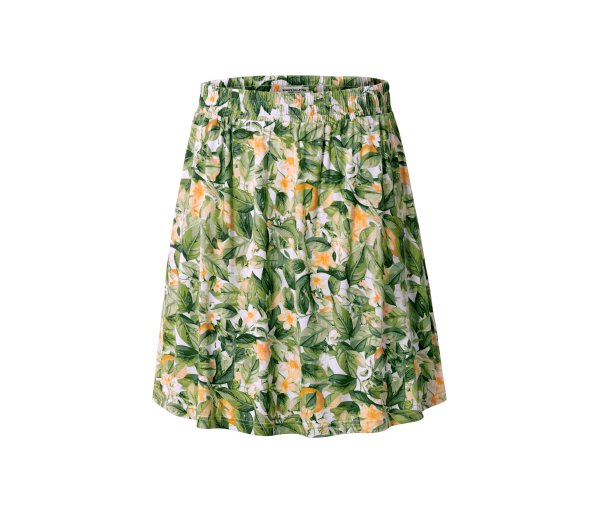 Tchibo - Bedruckter Jerseyrock - Damen - Gr. XL - weiß/print