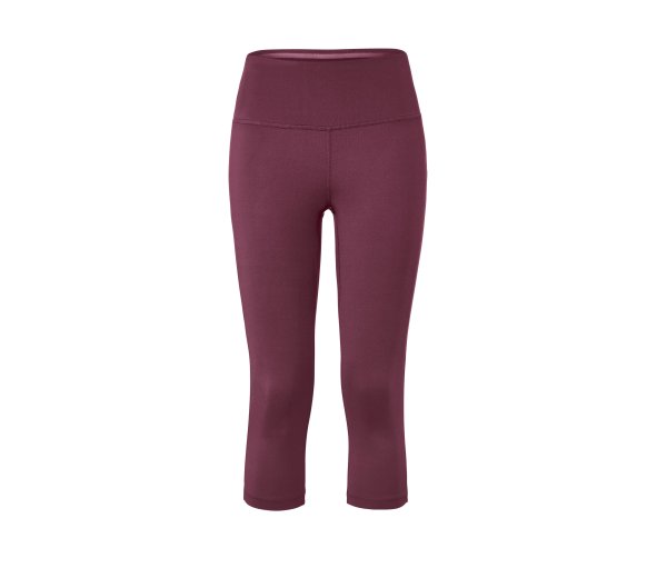 Tchibo - 3/4-Sporttight - Damen - Gr. L - pflaume