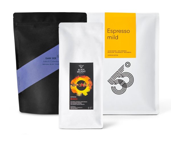 Tchibo - Espresso Probierpaket "Kaffeepassion XL" - 3x 1 kg Ganze Bohne