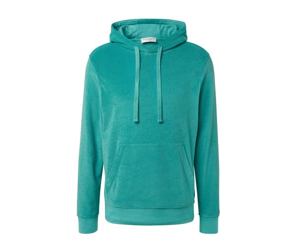 Tchibo - Frottee-Hoodie - Herren - Gr. L - türkis