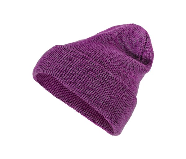 Tchibo - Strickmütze - dunkelrosa