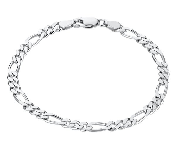 Tchibo - 925 Silber Herren-Armschmuck »Figaro« - silber