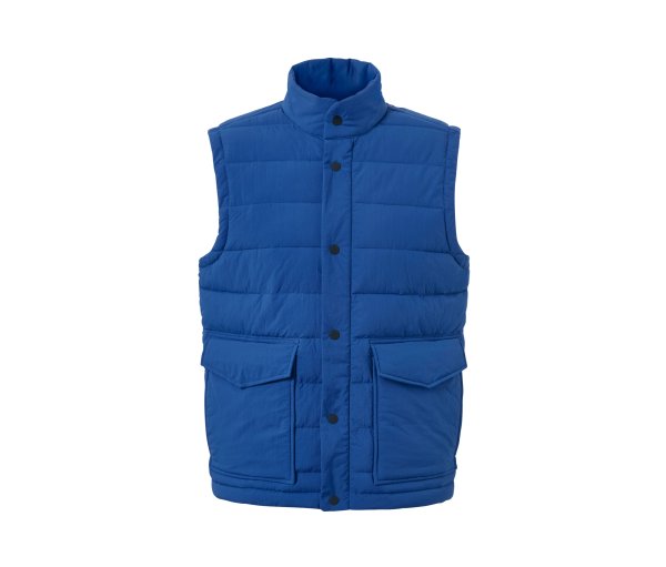 Tchibo - Steppweste - Herren - Gr. S - blau