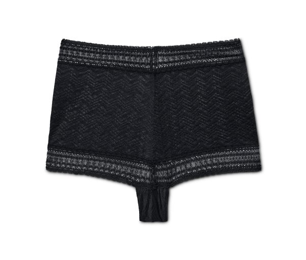 Tchibo - Spitzen-Panty - Damen - Gr. XS - schwarz