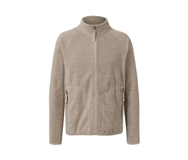 Tchibo - Fleecejacke - Herren - Gr. XL - grau-beige