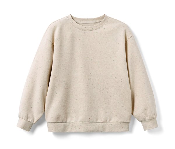 Tchibo - Kinder-Sweatshirt - Mädchen - Gr. 134/140 - creme