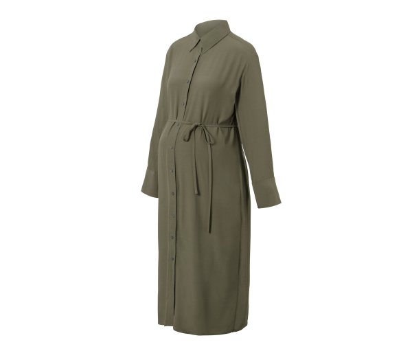 Tchibo - Umstands-Blusenkleid - Damen - Gr. L - olivgrün