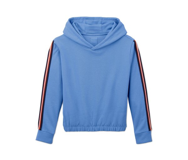 Tchibo - Cropped-Hoodie - Mädchen - Gr. 170/176 - hellblau