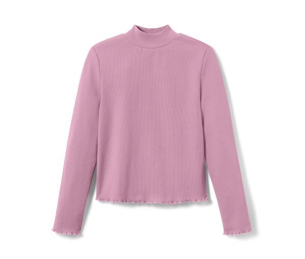 Tchibo - Kinder-Langarmshirt - Mädchen - Gr. 146/152 - violett
