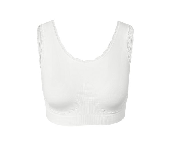 Tchibo - Seamless-Bustier - Damen - Gr. XL - weiß