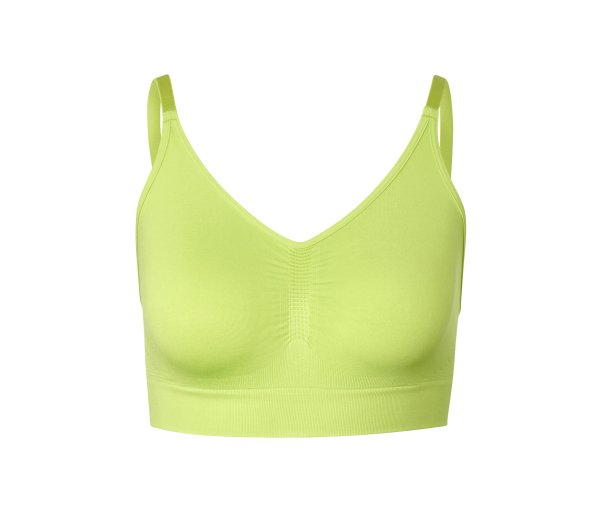Tchibo - Seamless-Sport-Bustier - Damen - Gr. S - grün
