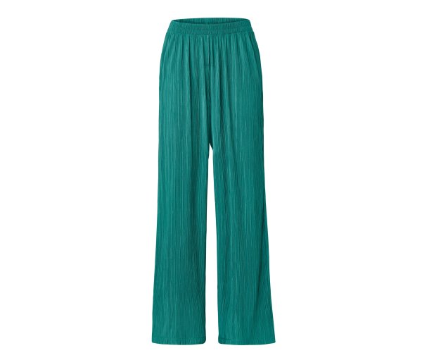 Tchibo - Plisseehose - Damen - Gr. S - petrol