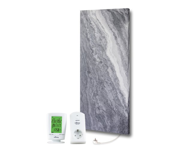 Tchibo - Marmony® Marmor-Infrarotheizkörper »Carrara-Optik C 780«, 800 Watt