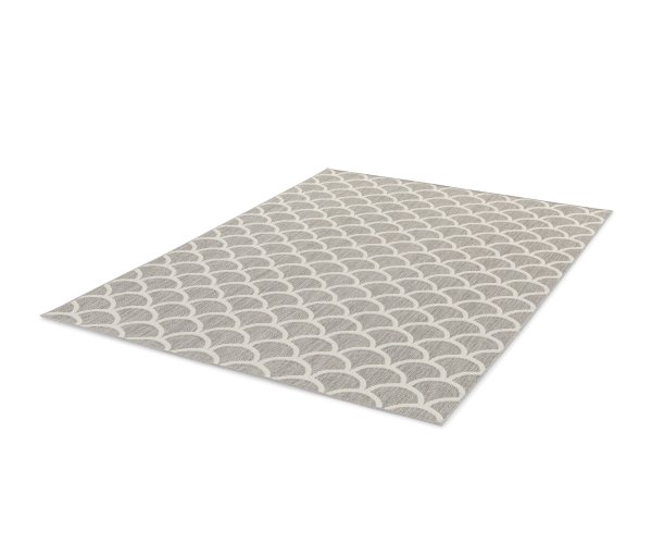 Tchibo - Outdoor-Teppich »Arcs« - grau