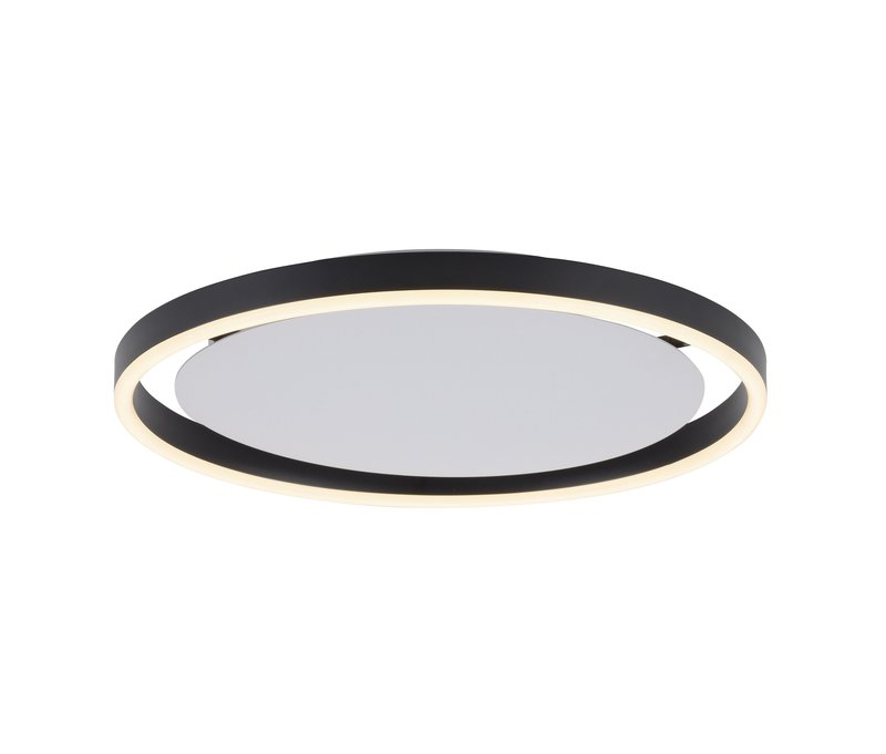 Tchibo - Just Light . LED Deckenleuchte »Ritus« - 44x44x9cm - anthrazit - Aluminium / Eisen / Gummi