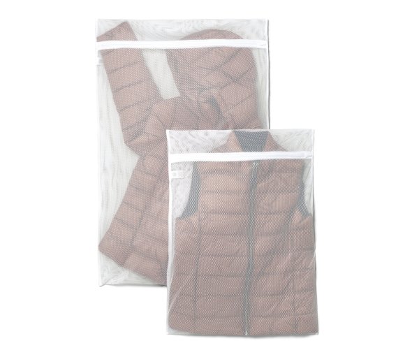 Tchibo - 2 XL-Wäschenetze - weiß