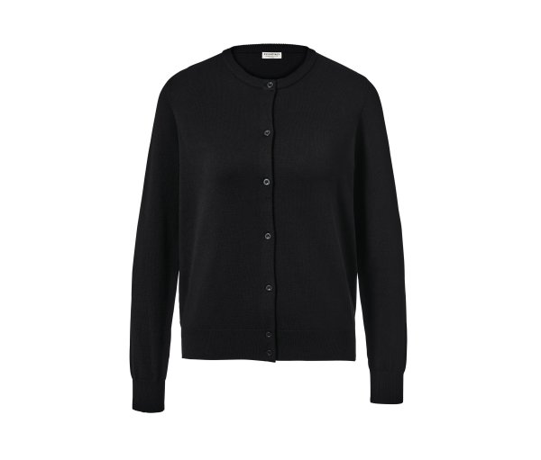 Tchibo - Feinstrick-Cardigan - Damen - Gr. S - schwarz