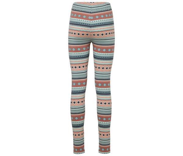 Tchibo - Kuschelige Norweger-Leggings - Damen - Gr. M - dunkelblau/print