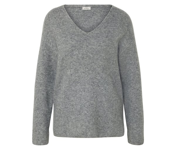 Tchibo - Grobstrickpullover - Damen - Gr. M - grau