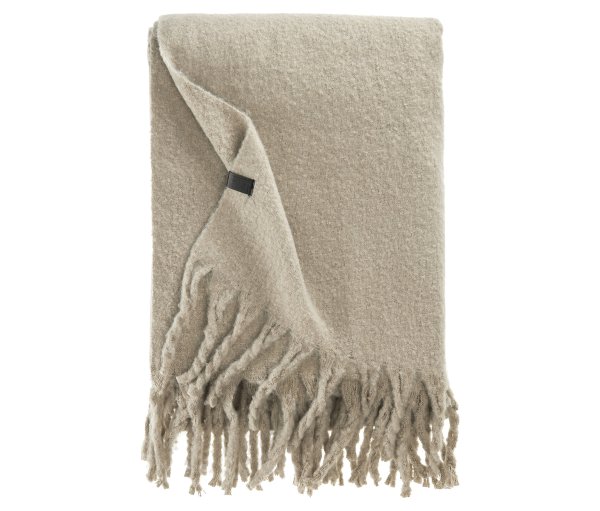 Tchibo - Schöner WOHNEN-Kollektion Wohndecke »Plenty« - beige